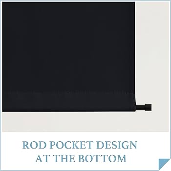 Amazon.com: RYB HOME 2 Panels Blackout Curtains Doors - Thermal